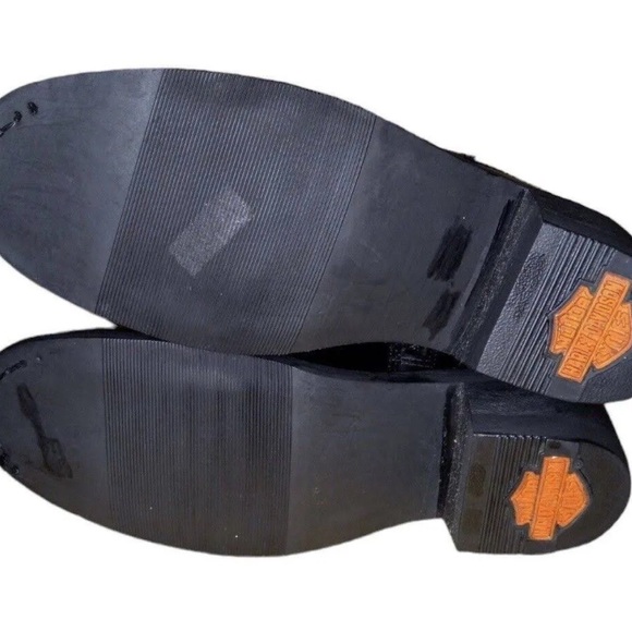 HARLEY DAVIDSON WOMENS “PIPER” STYLE DOUBLE HARNESS SOFT LEATHER BOOTS - Picture 16 of 16